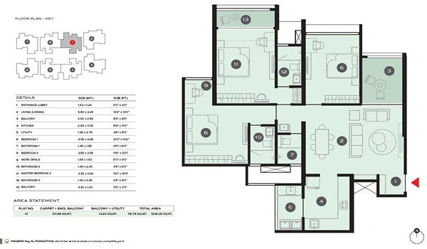 Prasun Adara Floor Plan